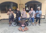 Unik! Meski Tertidur di Atas Motor, Warga Sentani Timur Tidak Sadar Kendaraannya Dicuri Maling