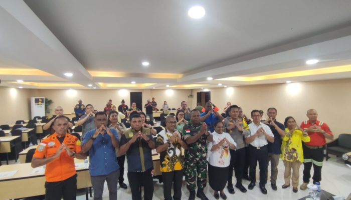Galeri Foto Lokakarya Sosialisasi Penyusunan RPB yang Digelar BPBD Mimika