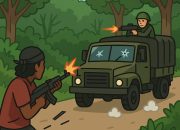 Kawal Truk Logistik Diserang OPM, Dua Personel TNI Dilaporkan Tertembak