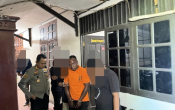 Ditangkap di Timika, DPO KKB Puncak Yekis Wanimbo Terlibat Pembakaran Camp PT Unggul, Tim Satgas Amankan 1 Pucuk Senpi