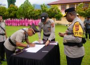 Lima Pejabat Utama Polres Jayapura Diganti, Kapolres Minta Segera Menyesuaikan Diri