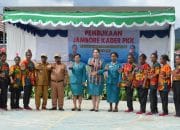 Ketua PKK Kabupaten Jayapura Buka Jambore PKK Tingkat Kampung Distrik Yapsi, Bantu Atasi Stunting Pada Masyarakat