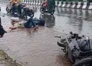 Jadi Korban Tabrak Lari, Seorang Pria Tergeletak di Jalan Cendrawasih SP III Timika