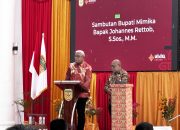 Bupati Mimika Luncurkan Aplikasi Mimikacenter, Permudah Warga Sampaikan Keluhan dan Kebutuhan Layanan Secara Transparan