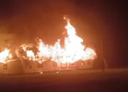 Kantor Distrik Titigi Barat Deiyai Dibakar OTK, Diduga Terkait Penolakan Barisan Merah Putih