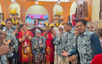 Stand Dekranasda Mimika Curi Perhatian Ribuan Pengunjung di HUT Dekranasda ke-45