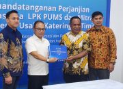 LPK PUMS dan Pelaku Usaha Tandatangani Kerjasama, Cetak SDM Hospitality & Catering Berkualitas di Timika