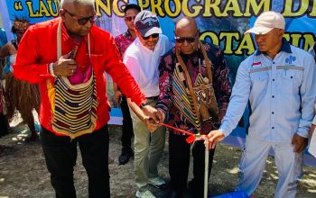 Pemda Mimika dan PT Freeport Indonesia Resmi Distribusikan Air Bersih untuk Warga Kota Timika