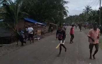 Bentrok Antar Warga di Distrik Iwaka, Kapolres: Info Awal Mabuk Milo Saling Lempar