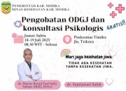 Dinkes Mimika Gelar Pengobatan Gratis untuk ODGJ, Data Terbaru: 15 Orang Tercatat di Dinas Sosial