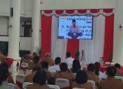 Bupati Mimika Ikut Peluncuran Koperasi Kampung/Kelurahan Merah Putih Bersama Presiden Prabowo Secara Vicon