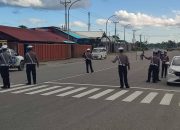 Operasi Patuh Noken Hari ke Delapan, Polres Mimika Tindak 22 Sepeda Motor dan 1 Mobil