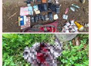 Sergap Gubuk OPM di Puncak, Aparat Temukan Bercak Darah, Amankan Sejumlah Barang Bukti