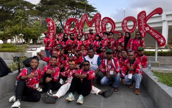 140 Kontingen Papua Tengah Tiba di Lombok, Siap Berlaga di FORNAS NTB 2025