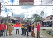 Peringati HUT RI ke-80, Kampung Nawaripi Kibarkan 3.000 Bendera Merah Putih