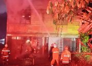 Satu Unit Ruko Terbakar di Jalan Hasanuddin Irigasi Timika