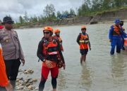 Hari Ketiga Pencarian, Pendulang Emas yang Hanyut di Kali Jernih Mile 30 Belum Ditemukan