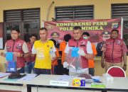 Polres Mimika Tangkap Tiga Pengedar Sabu, Pemasok Utama Matruji Masih Buron