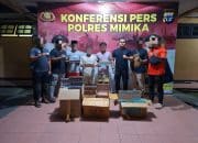 Dua Pembobol Toko di KM 7 Timika Ditangkap, Tiga Rekan Lainnya Masih DPO