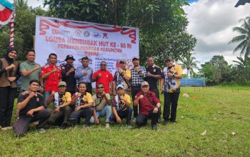 Dalam Rangka HUT RI ke-80, Perbakin Mimika Gelar Lomba Menembak