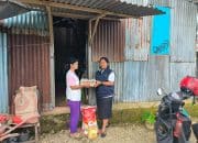 Prihatin, Bupati Mimika Perintahkan Dinas Sosial Salurkan Bantuan Untuk Lansia Sebatang Kara dan Seorang IRT di Kompleks Irigasi