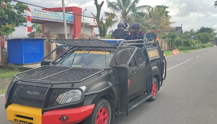 Antisipasi Gangguan Kamtibmas, TNI-Polri Gelar Patroli Gabungan di Mimika