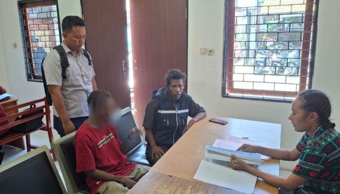 Sat Narkoba Polresta Serahkan WNA PNG Pelaku Kasus Narkotika ke Kejaksaan Negeri Jayapura