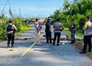 Dipicu Kecelakaan Lalu Lintas, Warga Palang Jalan Poros Timika – Pomako