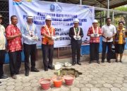 Pj. Bupati Jayapura Letakan Batu Pertama Pembangunan Tempat Ibadah Persekutuan Oikumene