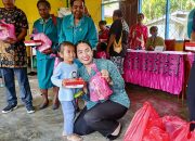 PKK Kabupaten Jayapura Salurkan Bantuan Program Intervensi Stunting dan Gizi Buruk di Distrik Kemtuk