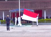 Bupati Yunus Wonda Pimpin Upacara Hardiknas Tahun 2025