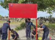 KKP Segel Reklamasi Tanpa Izin Milik PT Pro Intertech Indonesia di Saoka, Sorong