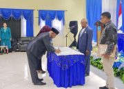 Bupati Yunus Wonda Lantik 63 Pejabat Eselon III dan IV