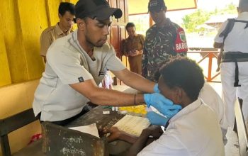 Dinkes Mimika Perkuat Program Kesehatan Pelajar Lewat CKG Sekolah di Agimuga