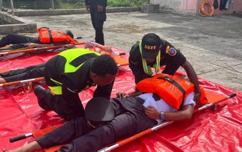 Bandara Sentani Gelar Latihan Penanggulangan Keadaan Darurat dan Airport Contingency Exercise
