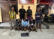 Polisi Bekuk Tiga Pelaku Pencuri di Kampung Maribu Kabupaten Jayapura, Satu Pelaku Buron