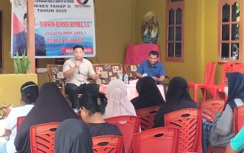Terima Aspirasi Warga Dapil I, Darwin Rombe Usulkan Program Pembangunan Terpadu