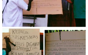 Pegawai Putra Daerah Palang Puskesmas Atuka, Tuntut Transparansi dan Penggantian Kepala Puskesmas
