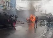 Demo Ricuh di Abepura, Mobil Dibakar dan Tiga Orang Terluka