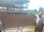 Tuntut Ganti Rugi Lahan, Sekelompok Warga Palang Lokasi Pembangunan Kantor Distrik Kuala Kencana