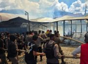Delapan Rumah di Jalan SD Percobaan Wamena Ludes Terbakar