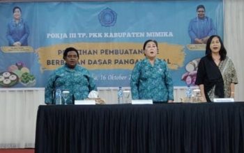 Dihadiri 6 Distrik, TP PKK Mimika Gelar Pelatihan Kue Pangan Lokal di Hari Pangan Sedunia ke-80