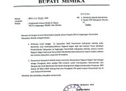 Bupati Mimika Hentikan Proses Pindah PNS, Sebut Jumlah Pegawai Sudah Melebihi Kebutuhan