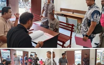 Sat Narkoba Polresta Jayapura Kota Serahkan Empat Tersangka Narkotika ke Kejaksaan