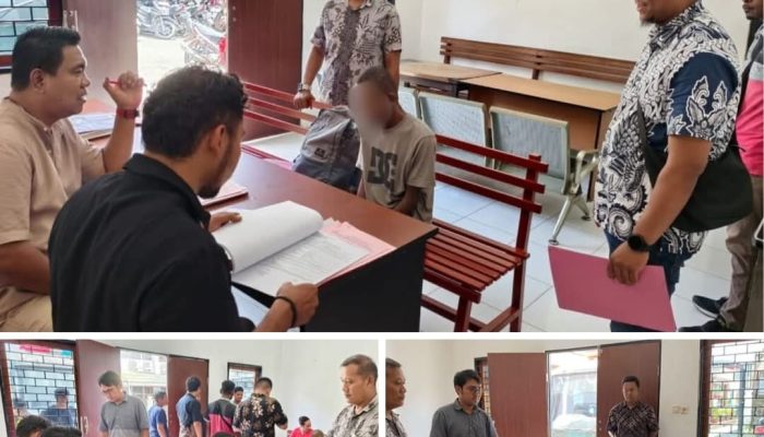 Sat Narkoba Polresta Jayapura Kota Serahkan Empat Tersangka Narkotika ke Kejaksaan