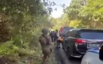 Iring-Iringan Kapolda Papua Tengah Ditembaki OTK, Kasat Narkoba dan Tiga Anggota Polres Nabire Terluka