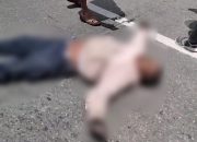 Polisi Beberkan Kronologis Kecelakaan yang Tewaskan Almarhum Kadirun di Jalan Cendrawasih SP II Timika