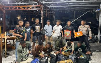 Gagalkan Penyelundupan Ganja dari PNG, Ditpolairud Polda Papua Tangkap Enam Pelaku