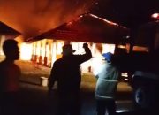 Asrama SMA Sentral Pendidikan Timika Terbakar