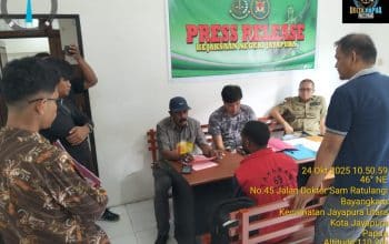 Jadi Kurir Amunisi, Satgas Operasi Damai Cartenz Serahkan Yopi Bingga ke Kejaksaan Negeri Jayapura